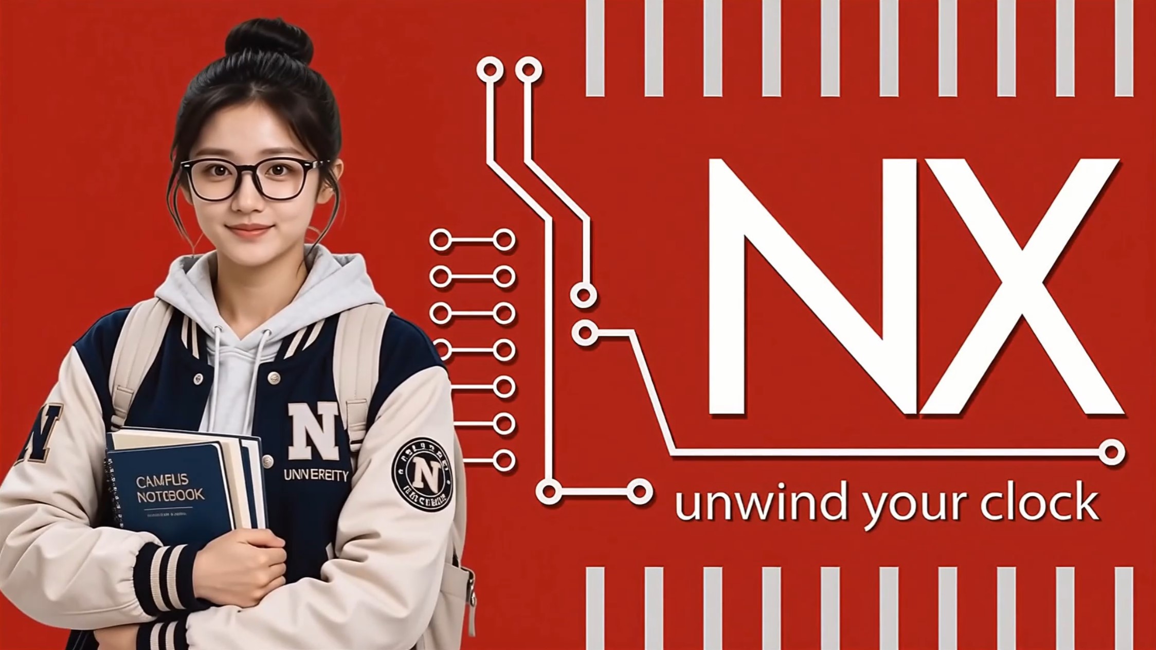 Rovitac NX Unwind your clock video